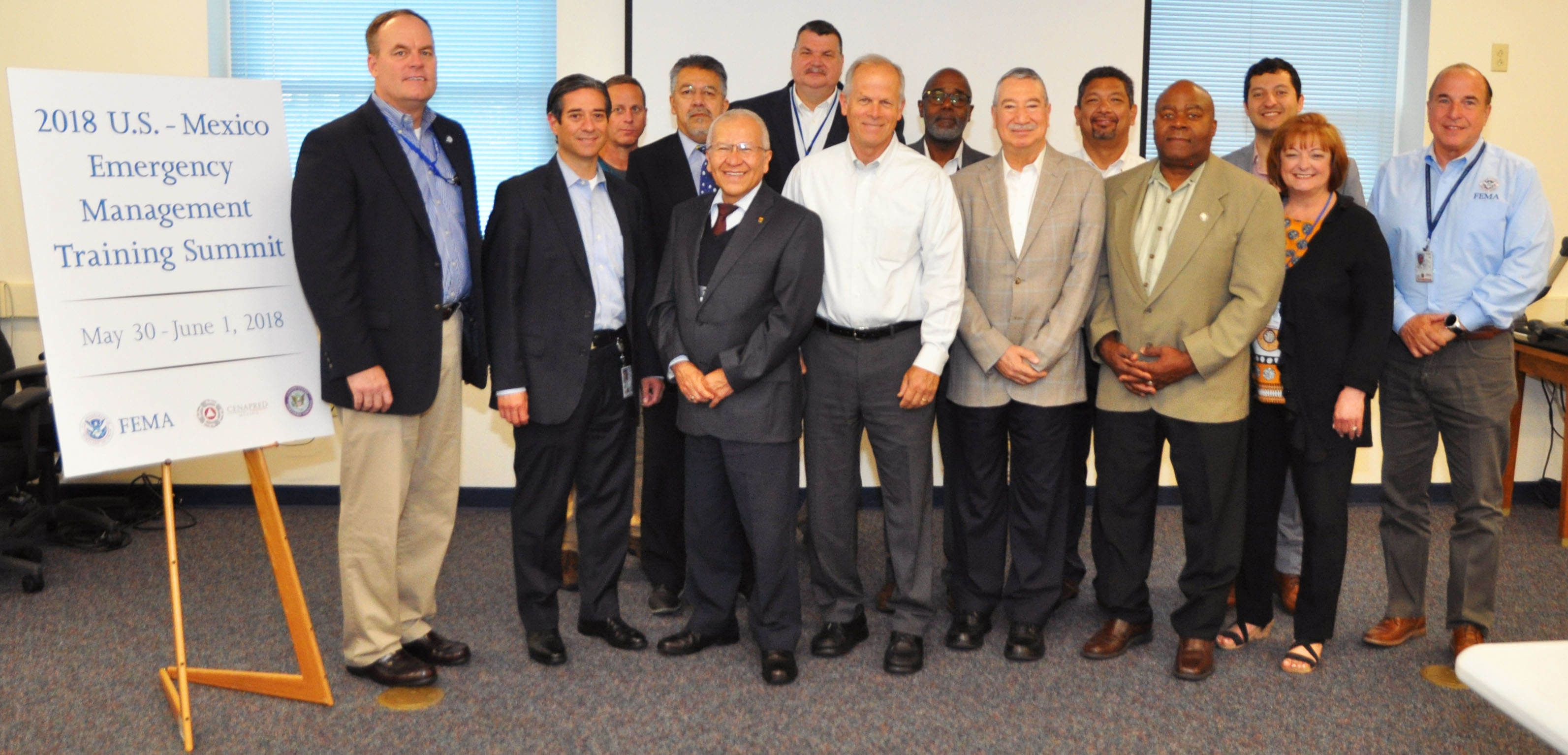 2018 U.S. - Mexico Emergency Management Training Summit May 30 - June 1, 2018